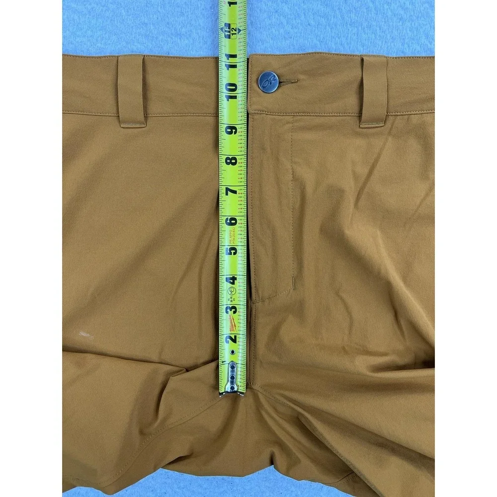 Outdoor Research Pants Mens 38x32 Orange Ferrosi Softshell Hiking Climbing